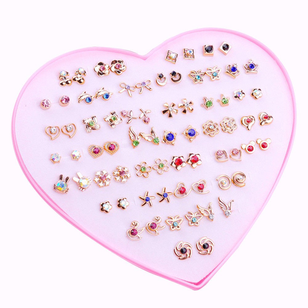 Set 12/ 36 đôi bông tai phong cách cổ điển thời trang cho nữ