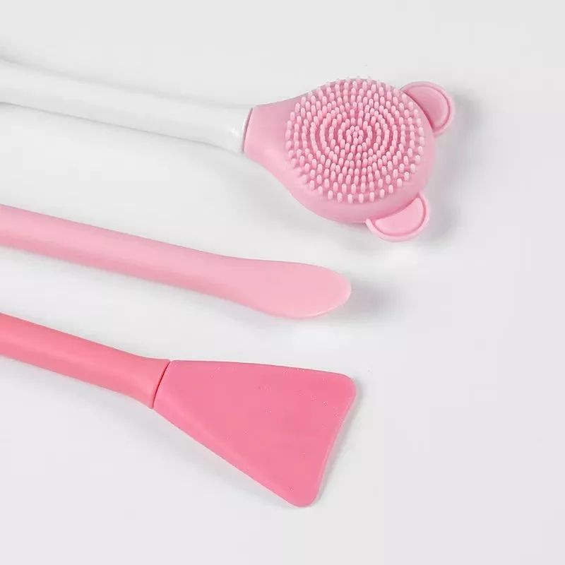 Cọ Rửa Mặt 2 Đầu Silicon Mềm Mịn