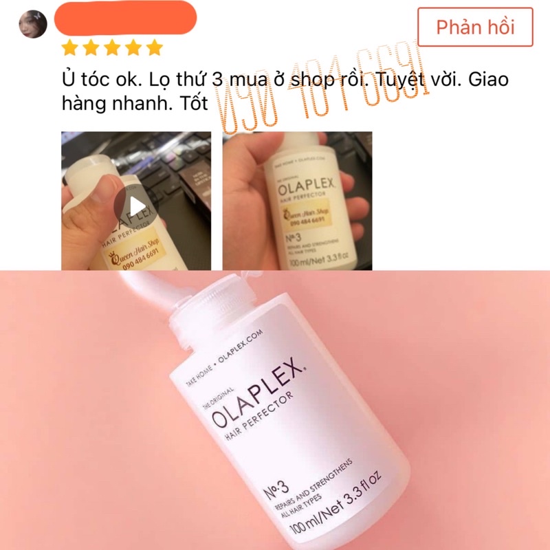 HẤP Ủ TÓC TẠI NHÀ OLAPLEX SỐ 3 - 250ml