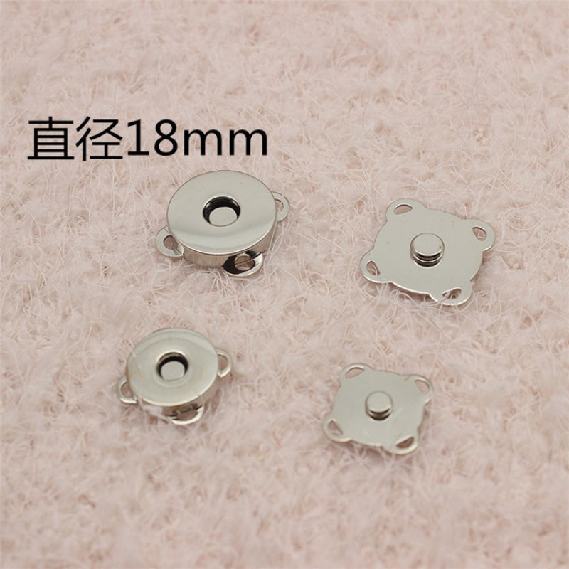 10 Nút Nam Châm Hình Hoa Mận Bằng Kim Loại Cho Túi Xách