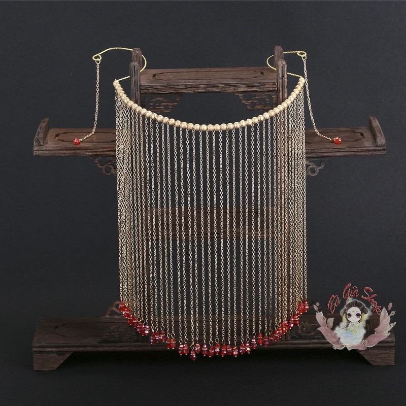 Mạng che mặt cổ trang