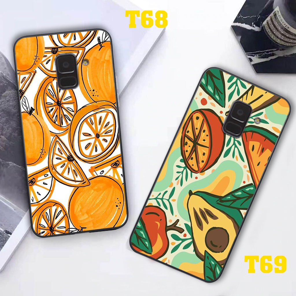 Ốp lưng Samsung A6 - A6 Plus - A8 - A8 Plus - J8 in hình họa tiết hoa quả đẹp
