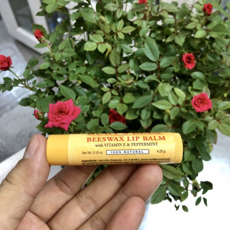 Son dưỡng môi Burt's Bees Beeswax Lip Balm - Cila House