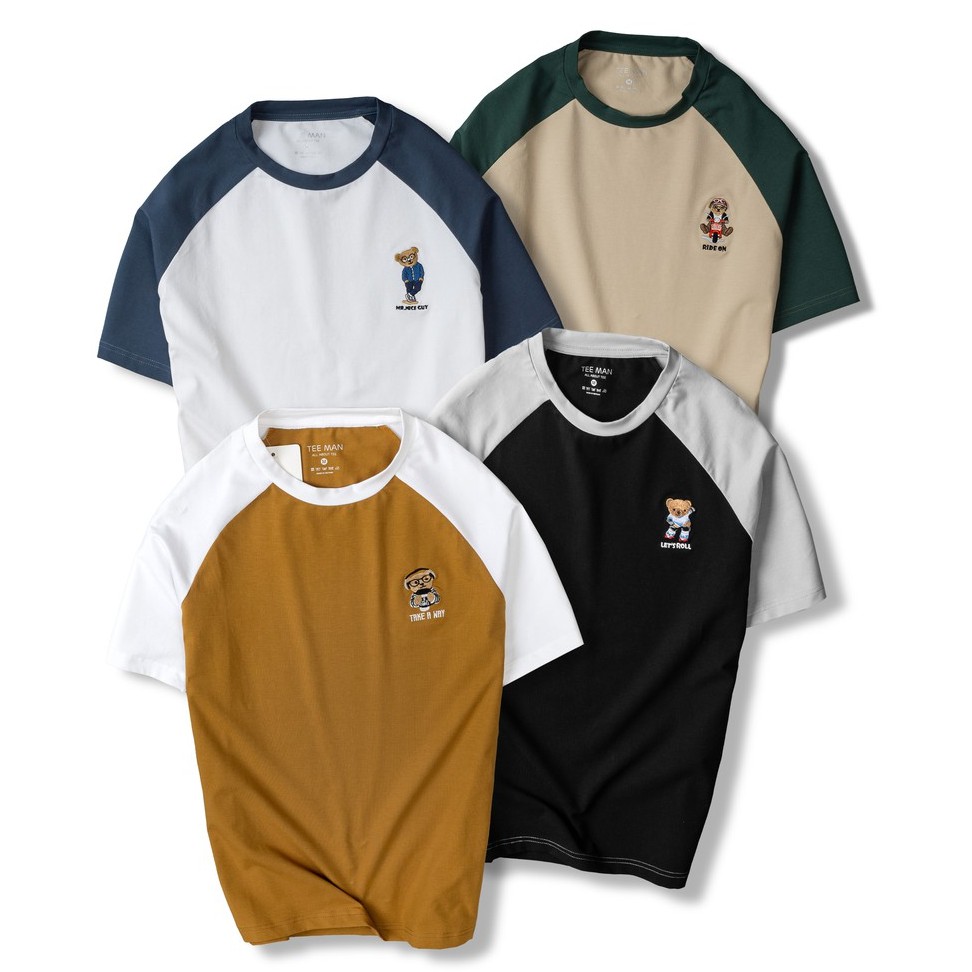 Áo thun nam cổ tròn BEAR TEE cao cấp, lịch lãm - HAFOS | BigBuy360 - bigbuy360.vn