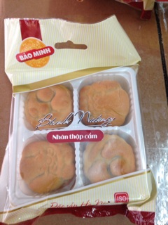Bánh nướng,dẻo mini khay 4 chiếc