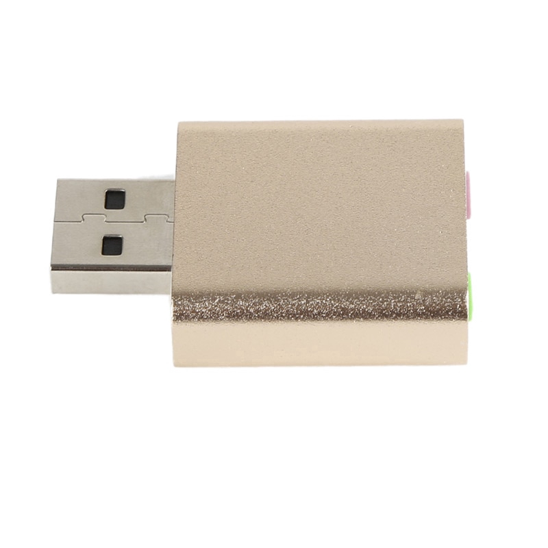 External USB Sound Card USB 7.1 CH Virtual Audio Sound Card Adapter Converter