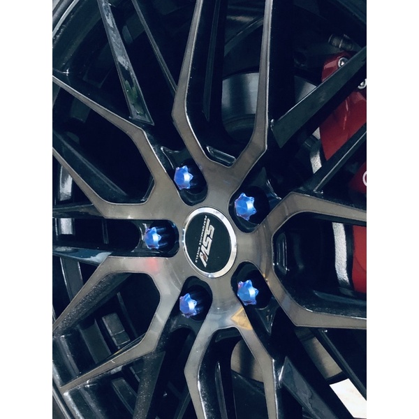 Set ốc tắc kê TITANIUM cho Ford Raptor , Everest , Wildtrak