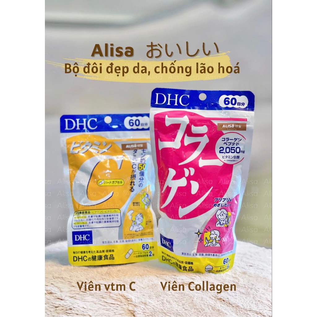 Tổng hợp Viên uống dưỡng da, bổ sung Vitamin, bảo vệ sức khỏe Nhật Bản - ALISA