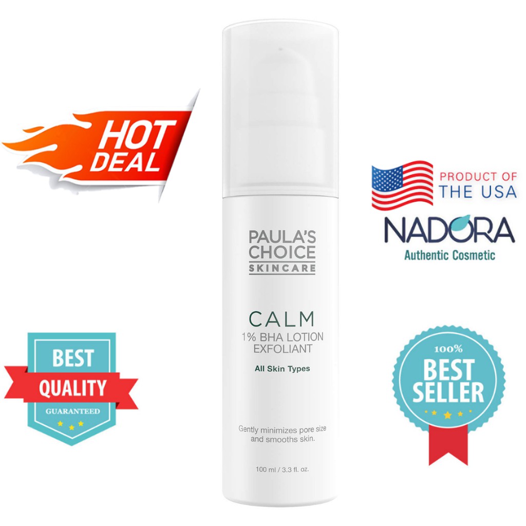 Loại Bỏ Tế Bào Chết Paula's Choice Cho Da Nhạy Cảm Calm Redness Relief 1% BHA