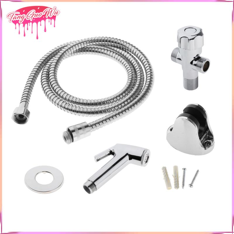 Toilet Bidet Sprayer Surface Plating Hand Bidet Faucet Self Cleaning for Feminine Wash Personal Hygiene