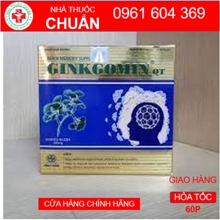 Ginkgomin QT Viên uống tăng cường chức năng tuần hoàn não (10*10)