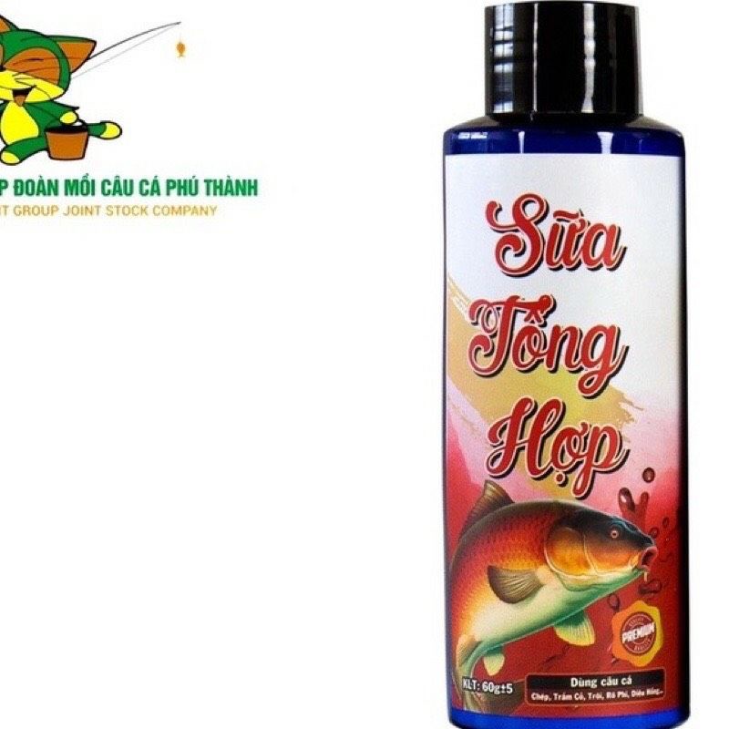 Hương Liệu Câu Cá Phú Thành Sữa Ngô,Sữa Trắm Cỏ Trôi Chép,Sữa Non Pro , Sữa Câu Chép,Sữa Tổng Hợp - Mồi Câu Phú Thành...