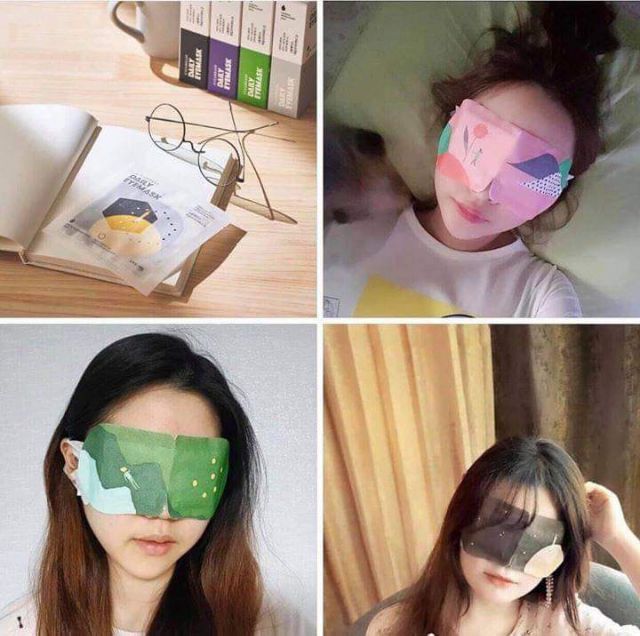 Mặt nạ nóng thư giãn mắt