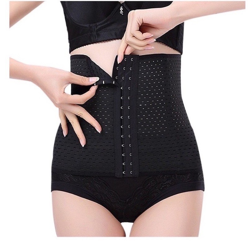 Đai ghen nịt bụng thông hơi chống cuộn 3 nấc chỉnh to nhỏ