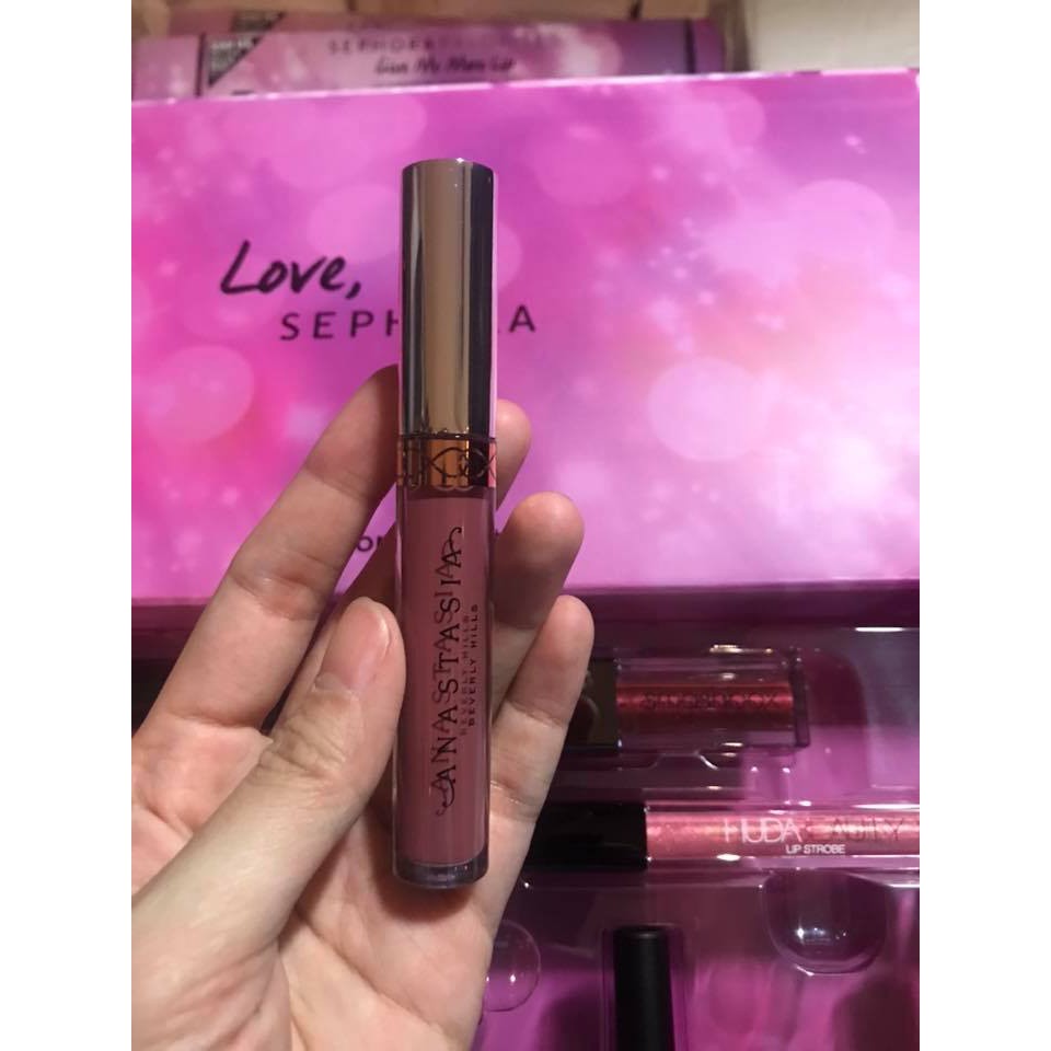 [Tách set] Son trong set Give Me More Lips Sephora 2018