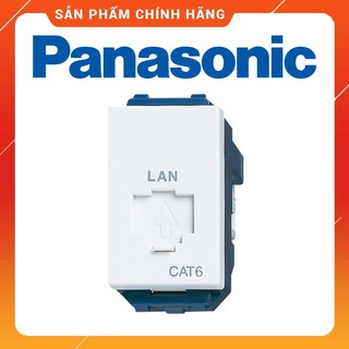 [HÀNG CHÍNH HÃNG] Ổ cắm điện thoại mạng LAN, ổ cắm anten TV Panasonic WEG2501-WEV2364SW - Dòng WIDE