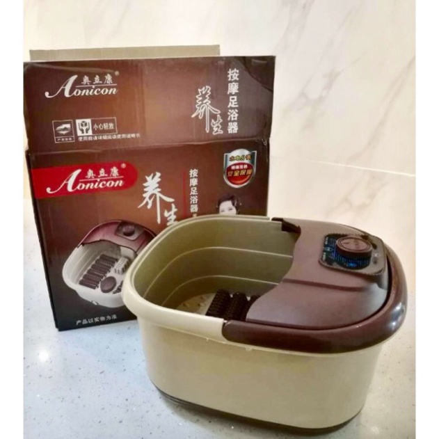 [Bảo Hành 12 Tháng] Chậu ngâm chân massage đa năng, Bồn ngâm chân massage cao cấp