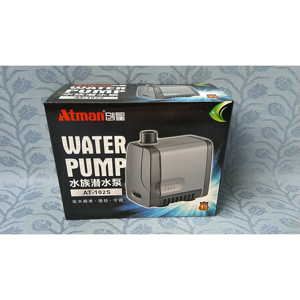 Máy bơm Atman 102S, 6w-500L/hr dùng cho hồ cá.