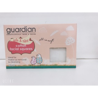 Bông tẩy trang Guardian hộp 100M
