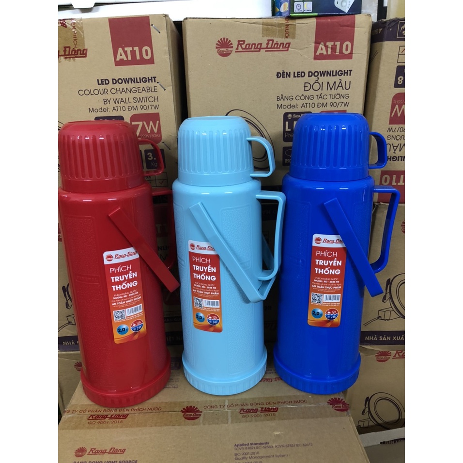 Phích đựng nước nóng giữ nhiệt Rạng Đông 2lít - RD 2035 N5