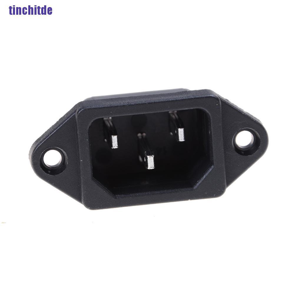 Bộ 5 Phích Cắm Iec 320 C14 Ac 250V 10A Chất Lượng Cao