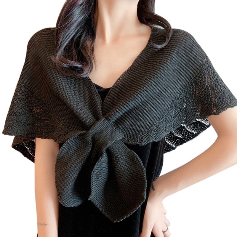 Áo Khoác Cardigan Dệt Kim Màu Trơn Thời Trang Cho Nữ