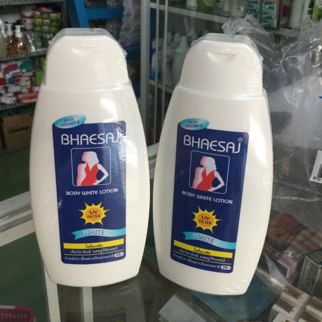 Sữa dưỡng thể trắng da cấp tốc Bhaesaj Thailand giữ ẩm chống nắng-HN005