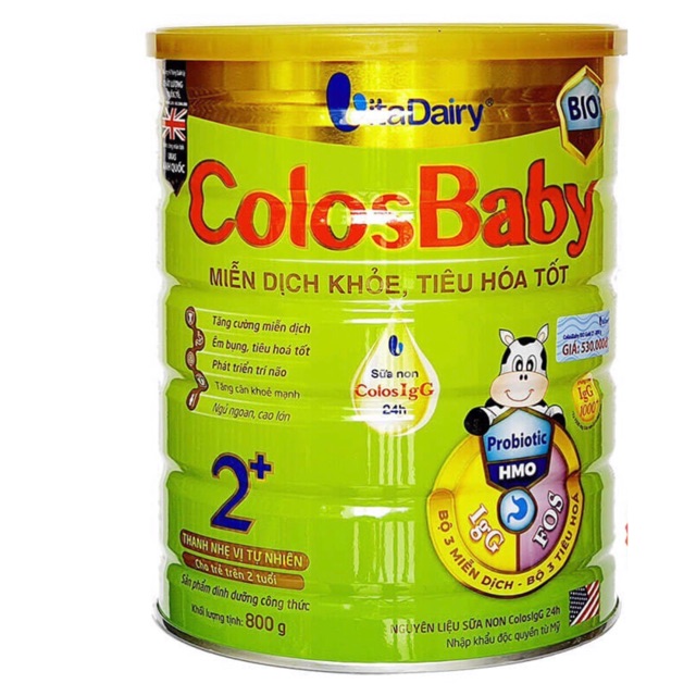 Sữa ColosBaby Bio gold 2+ 800g