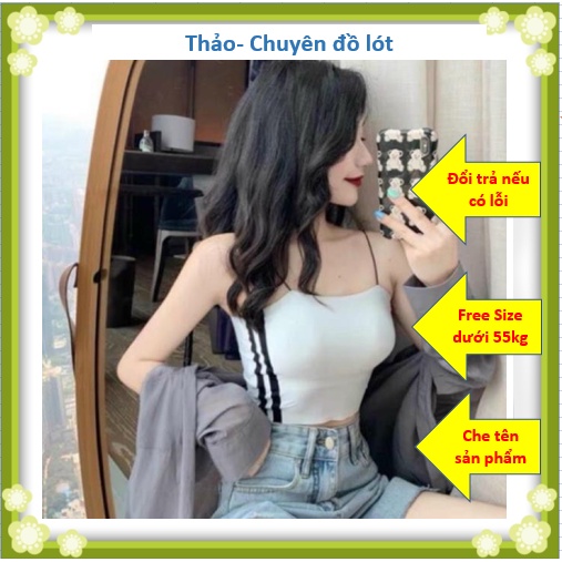 Áo bra 💖 Freeship từ 50k 💖 áo bra su mát dáng dài size dưới 60kg