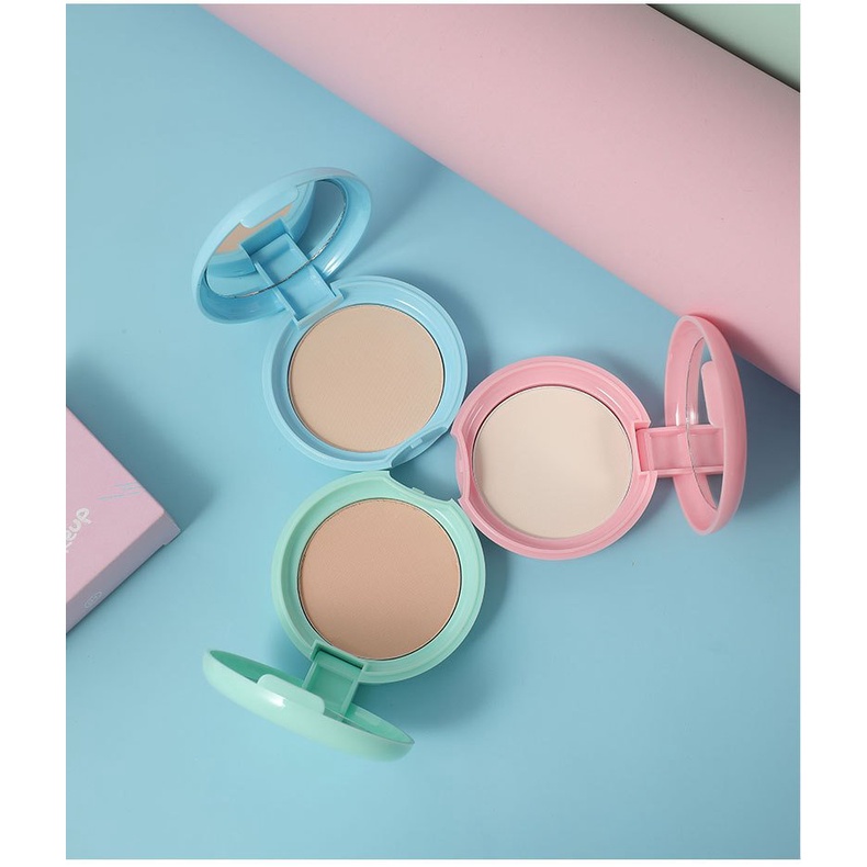 ☘️ Phấn nền nén NAKED PASTEL 5046 nội địa chính hãng mịn da mỏng nhẹ thiết kế đáng yêu