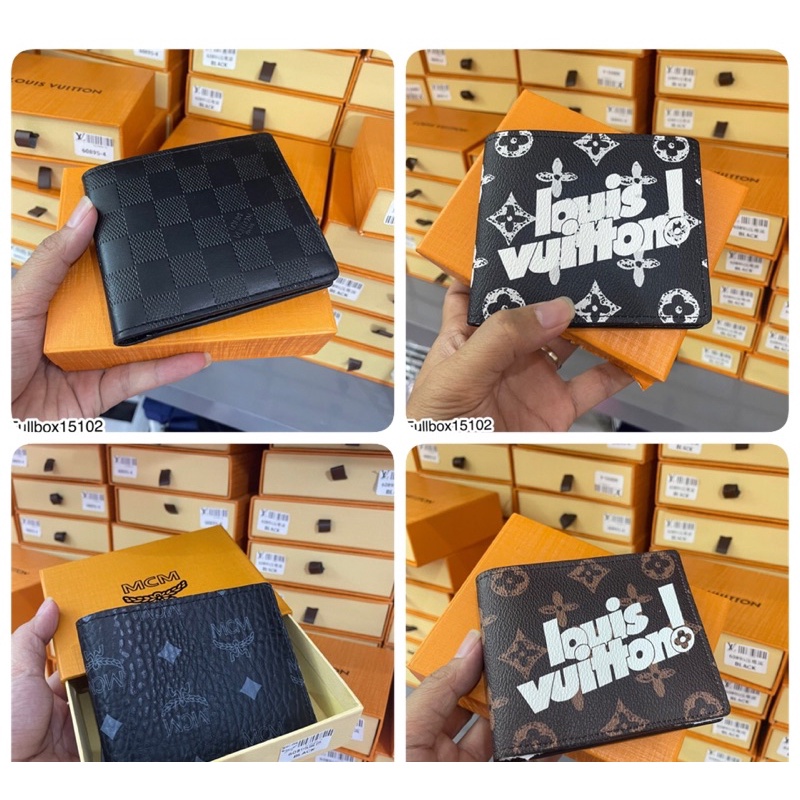 Ví LV Hoạ Tiết Dành Cho Nam - Ví Nam Full Box Siêu Đẹp