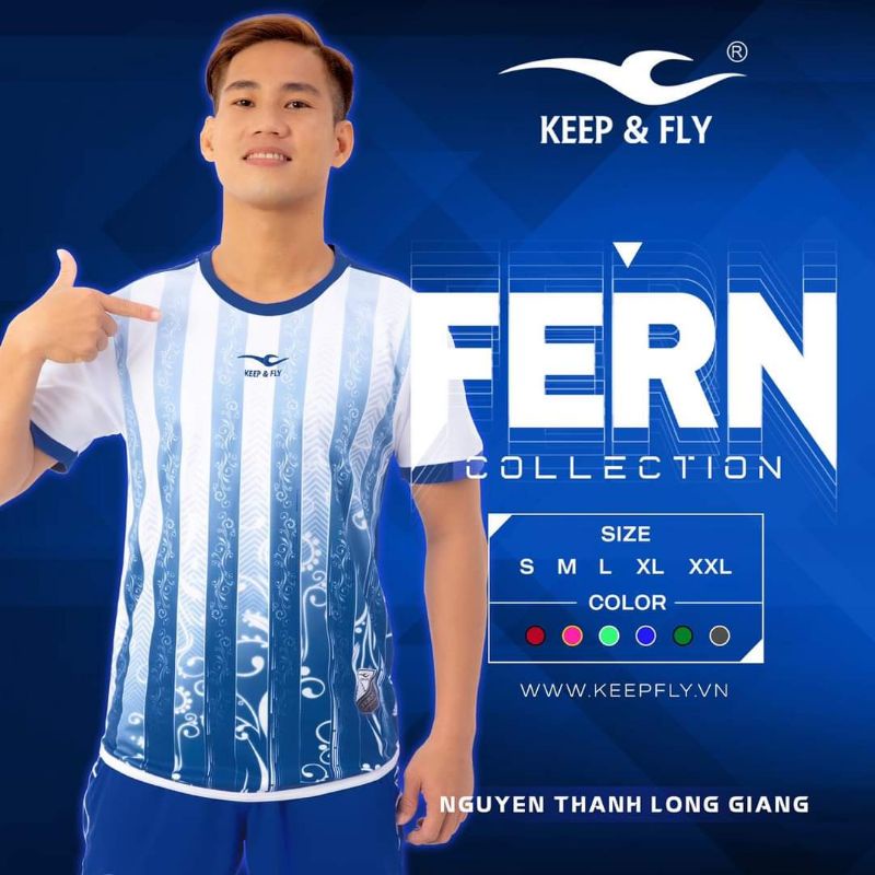 Bộ Quần Áo Đá Bóng Thể Thao FERN Keep & Fly