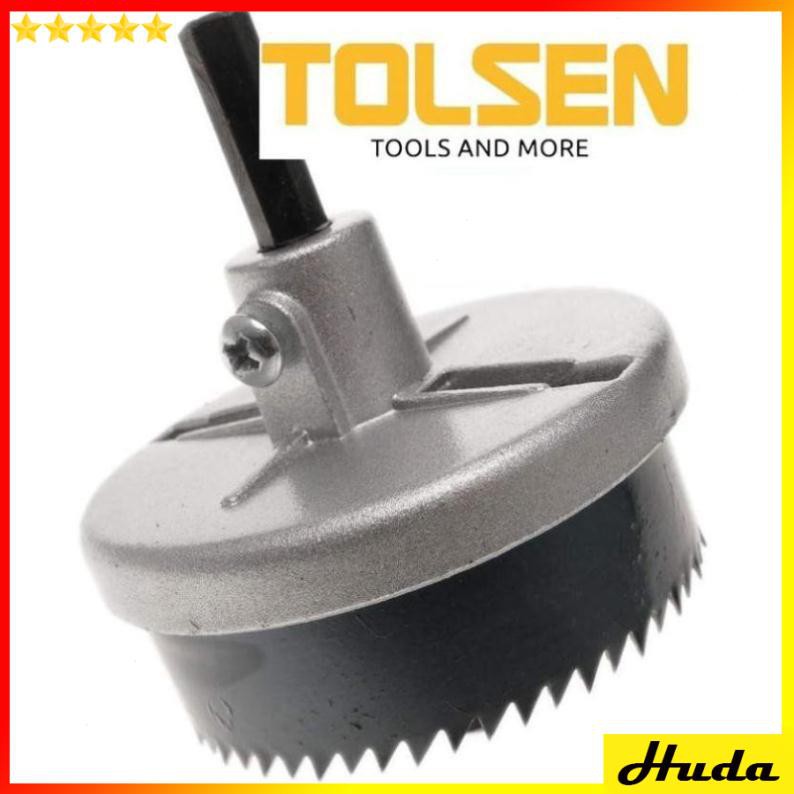 TOLSEN Bộ 7 mũi khoét lỗ gỗ từ 26mm tới 63mm