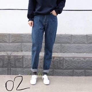 Quần jean baggy đậm 03