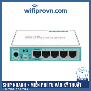 Bộ định tuyến doanh nghiệp Router Mikrotik RB750 Gr3