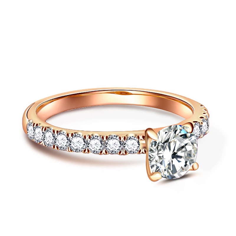 Nhẫn Đính Hôn Đính Đá Pandora Thời Trang Dành Cho Nữ