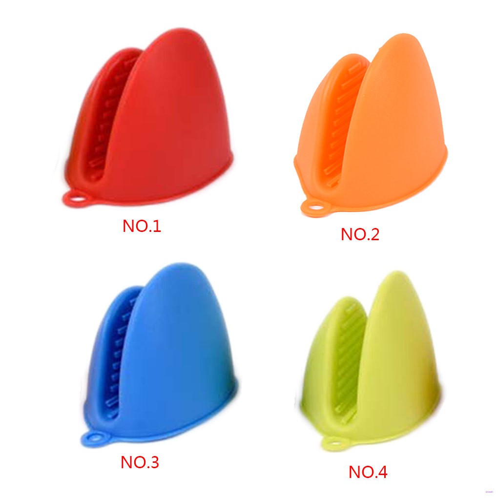 1 Đôi Găng Tay Silicon Chịu Nhiệt Chống Trượt Dùng Trong Lò Vi Sóng