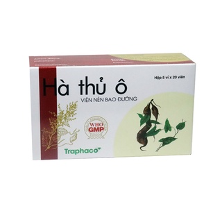 ✅viên nhai hà thủ ô traphaco hộp 100 viên