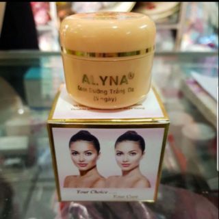 Combo 2 hộp kem dưỡng trắng da alyna 15g.