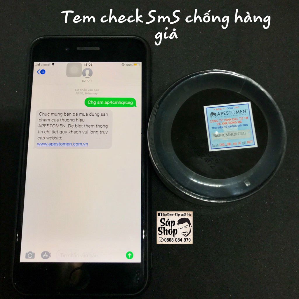 ✅CHÍNH HÃNG✅ Sáp vuốt tóc Volcanic Clay V4 phiên bản mới 2019 “Có tem check Sms chống hàng giả” Tặng tay cầm chơi Game -