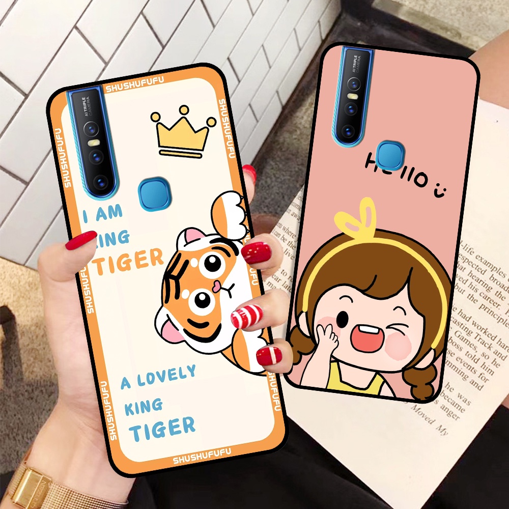 Ốp Vivo V15 / V15 Pro in hình mickey, hổ, kingtiger siêu rẻ T19 - T24