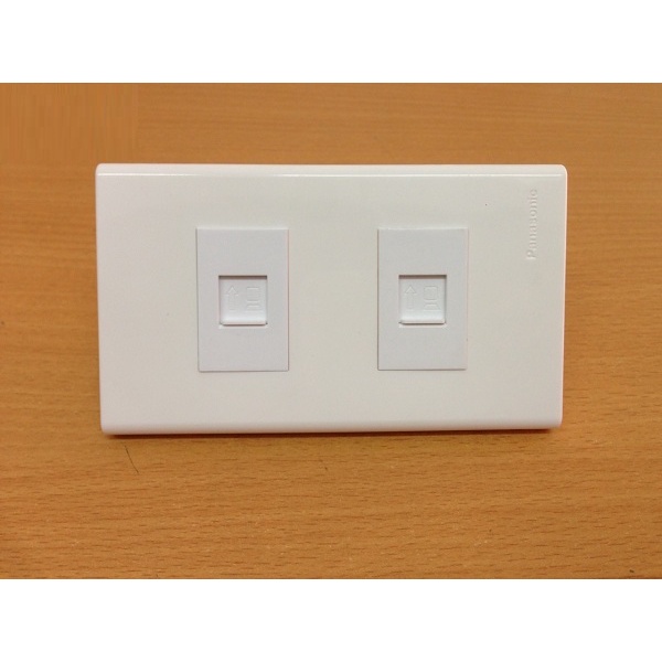 Ổ cắm mạng RJ45 Panasonic 2 cổng
