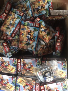 Combo 4 Hộp Lego Ninja A-B-C-D (73-84PcS)