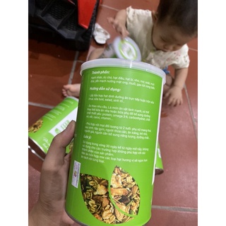 Ngũ cốc siêu hạt MinMin Granola