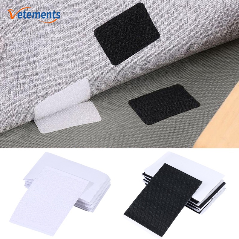 Set 5 Cặp Miếng Dán Cố Định Tấm Trải Giường Chống Trượt