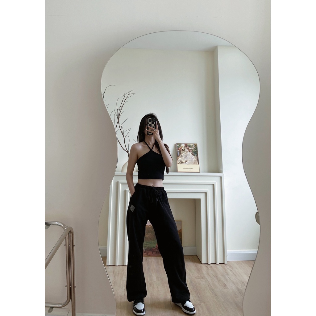 QUẦN DÀI NỈ CHÂN CUA CAO CẤP ANTIDOOR - UNISEX - 3 MÀU - ĐEN  - XÁM - XÁM TRẮNG - ⚡HÌNH THẬT