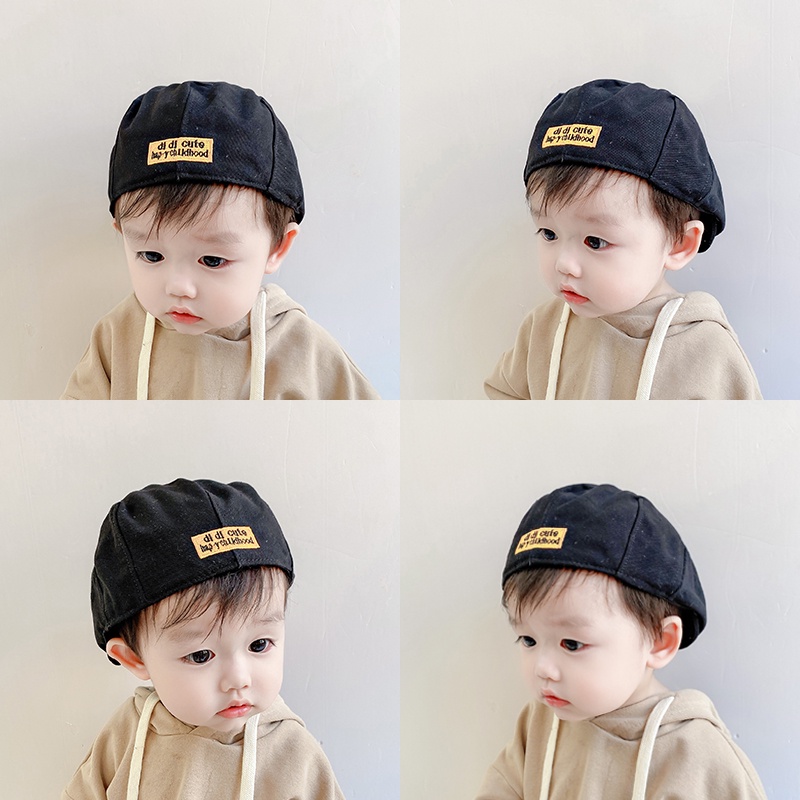 Mũ Beret Dễ Thương Phong Cách Hàn Quốc Cho Bé
