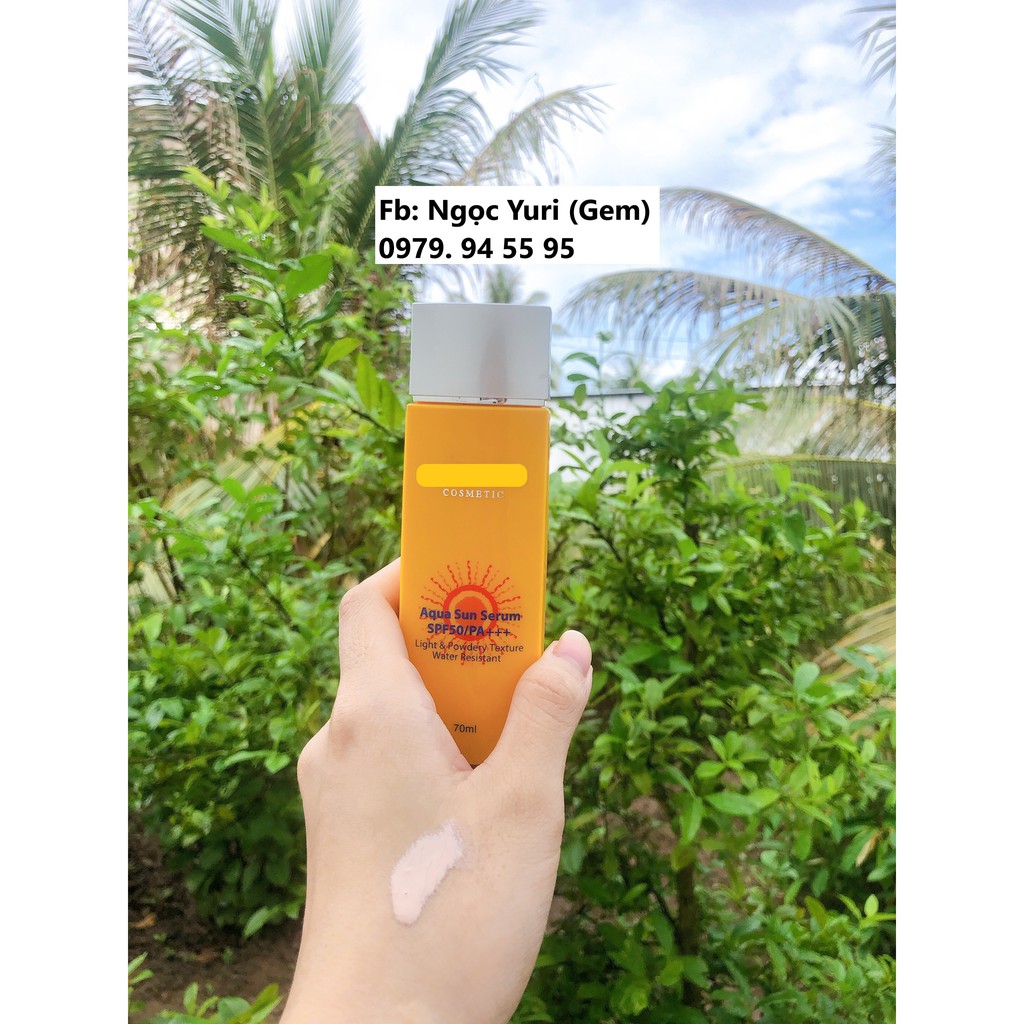 Tinh chất Chống Nắng Tenamyd SPF 50/PA+++ Aqua Sun Serum SPF 50/PA