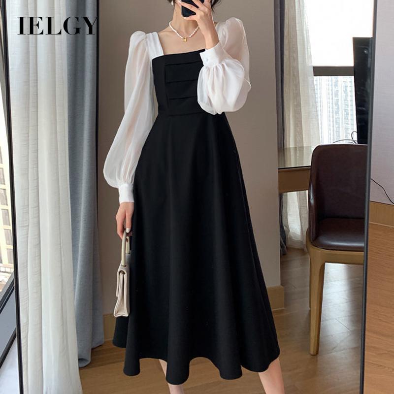 Đầm IELGY cổ vuông thời trang hè cao cấp cho nữ