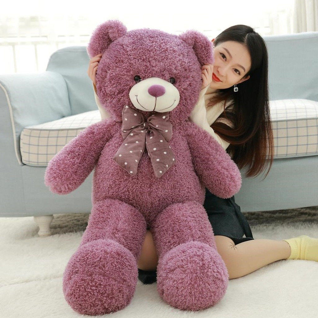 Gấu Teddy Nhồi Bông Cỡ Lớn Dễ Thương Cho Bé Gái